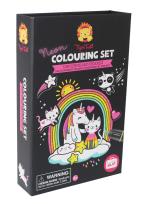 Opakowanie Zestaw plastyczny- Jednorożec i Przyjaciel neonowy