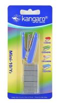Opakowanie Zszywacz Kangaro mini-10/Y2 10 kart niebieski + zszywki
