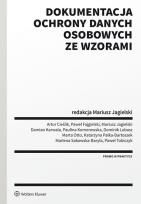 Okładka książki Dokumentacja ochrony danych osobowych ze wzorami
