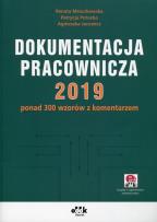 Okładka książki Dokumentacja pracownicza 2019