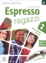 Okładka książki Espresso ragazzi 2 Libro studente e esercizi + DVD