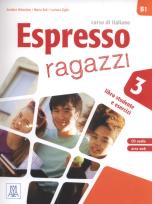 Okładka książki Espresso ragazzi 3 Libro studente e esercizi + CD