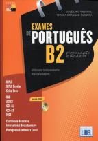 Okładka książki 'Exames de portugues B2 preparacao e modelos k