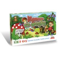 Opakowanie GRA 2W1 WYPRAWA NA GRZYBY SZKOŁA CYRKOWA