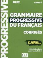 Okładka książki Grammaire Progressive du Francais avance corriges