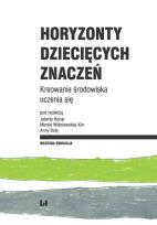 Okładka książki Horyzonty dziecięcych znaczeń