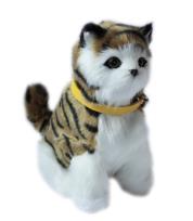 Opakowanie Interaktywny kotek - ciemno brązowy pręgowany