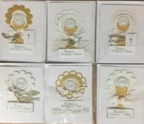 Opakowanie Karnet Komunia B6 ręcznie robiony + koperta