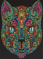 Opakowanie Kolorowanka Welwetowa 47x35 Kot