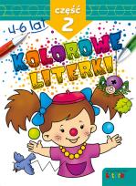 Okładka książki Kolorowe literki część 2