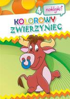 Okładka książki Kolorowy zwierzyniec 4