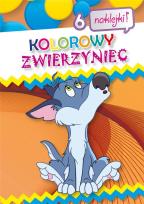 Okładka książki Kolorowy zwierzyniec 6
