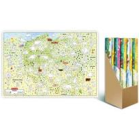 Opakowanie Mapa do kolorowania - Świat