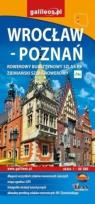 Okładka książki Mapa szkalów tur. - Wrocław-Poznań 1:50 000