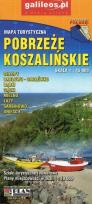 Okładka książki Mapa turystyczna - Pobrzeże Koszalińskie 1:45 000