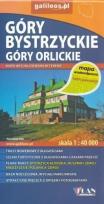 Okładka książki Mapa wodoodporna - Góry Bystrzyckie, Góry Orlickie