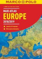 Okładka książki Maxi-Atlas Europa 2018/2019 1:750 000 MARCO POLO