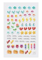 Opakowanie Mini naklejki Itsy bitsy Planuj na wesoło