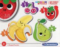 Opakowanie Moje pierwsze puzzle Supercolor Fruits