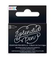 Opakowanie Naboje uzupełniające Splendid czarne (5szt)