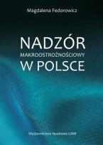 Okładka książki Nadzór makroostrożnościowy w Polsce