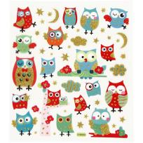 Opakowanie Naklejki Sówki