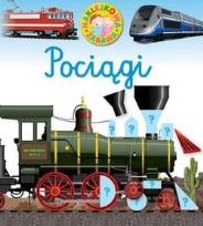 Okładka książki Naklejkowa zabawa. Pociągi