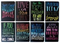 Opakowanie Notes mini Cytaty zestaw (8szt)