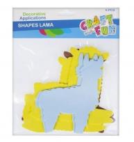 Opakowanie Ozdoba dekoracyjna piankowe lamy 6el