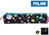 Opakowanie Piórnik MILAN mini kwadratowy SUPER HEROES czerwony wzorki