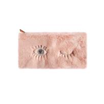 Opakowanie Piórnik pluszowy różowy oko