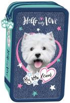 Opakowanie Piórnik podwójny z wypos. My Little Friend Pies