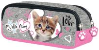 Opakowanie Piórnik saszetka dwukomorowa My Little Friend Kot