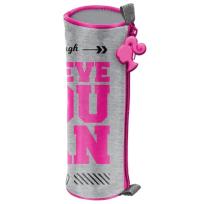 Opakowanie Piórnik tuba Barbie różowo-szary