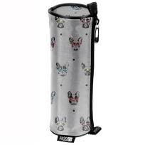 Opakowanie Piórnik tuba szary w pieski