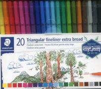 Opakowanie Pisak broadliner triplus 0,8mm 20 kolorów