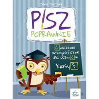 Okładka książki Pisz poprawnie klasa 3