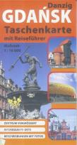 Okładka książki Plan kieszonkowy - Gdańsk w. niemiecka 1:16 000