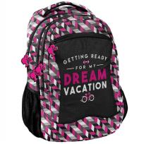 Opakowanie Plecak młodzieżowy Barbie różowo-czarny