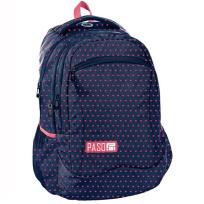 Opakowanie Plecak młodzieżowy granatowy w serca