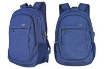 Opakowanie PLECAK MŁODZIEŻOWY Z USB - GRANATOWY/Basic