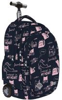 Opakowanie Plecak na kółkach kauczukowych Kotki