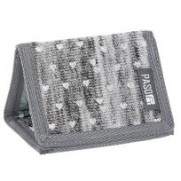 Opakowanie Portfel szary w serca