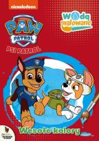 Okładka książki Psi Patrol Wodą malowane Wesołe kolory