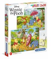 Opakowanie Puzzle 2x20 Kubuś Puchatek