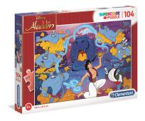 Opakowanie Puzzle Supercolor Aladdin 104
