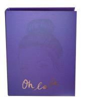 Opakowanie Segregator A4 fioletowy Oh la la