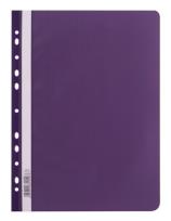 Opakowanie Skoroszyt A4 PP fioletowy (25szt) D.RECT