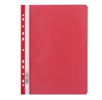 Opakowanie Skoroszyt A4 PP z perforacją czerwony(25szt)D.RECT