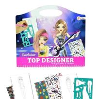 Opakowanie Szkicownik fashion rockstar z naklejkami